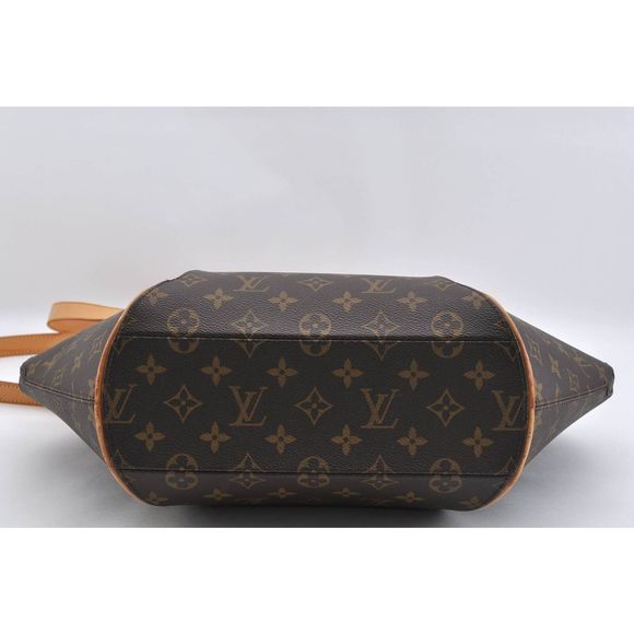 Authentic Louis Vuitton Monogram Ellipse Shopping Shoulder Bag M51128 LV 1405B - Picture 6 of 12
